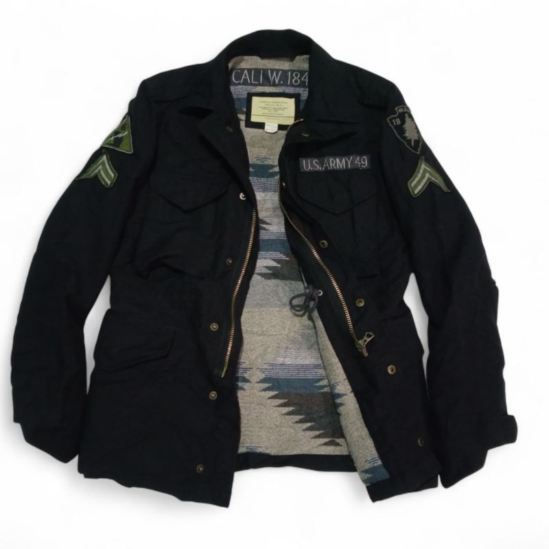 M.51 Parka Military Jacket By WHO.AU Limited Edition Dark Black