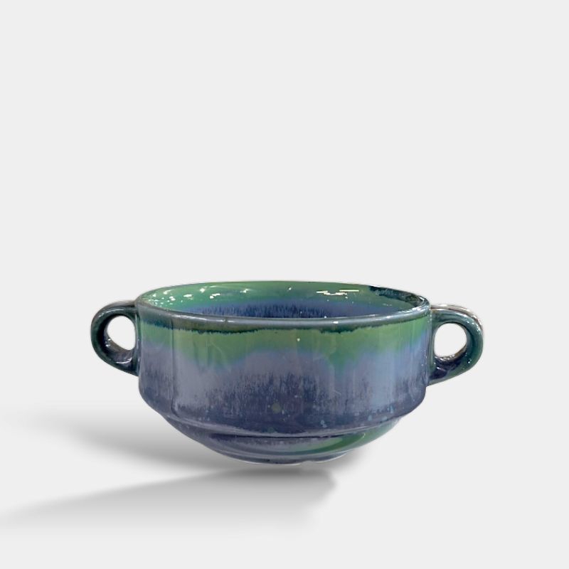ZEN Consomme Soup Cup/ Bowl with Handle - Mangkok Keramik Zuppa Soup dengan Gagang