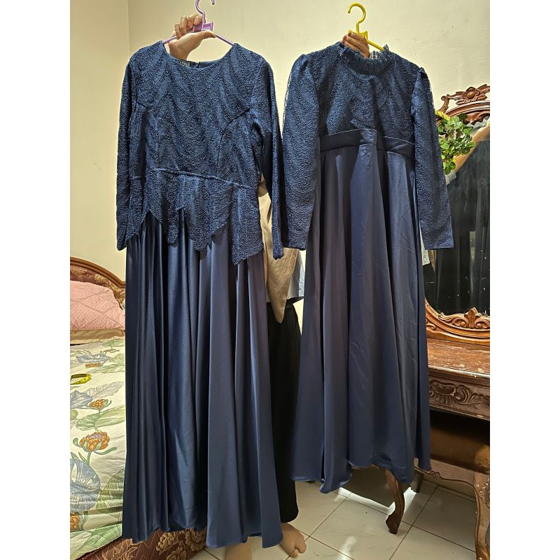 baju kondangan couple ibu dan anak