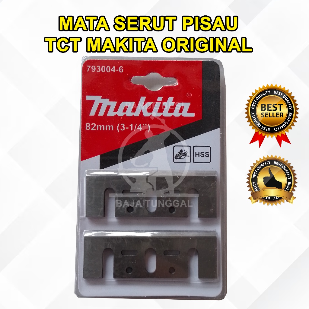 TCT MAKITA PLANNER ASLI MATA SERUT PISAU SERUT HSS / Pisau Serut Kayu