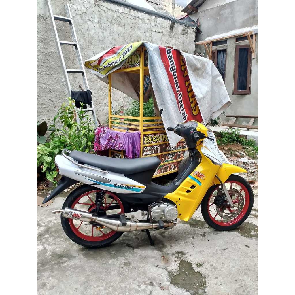 Knalpot racing Susuki Tornado GS - Tornado GX - knalpot racing suzuki Tornado full stainless