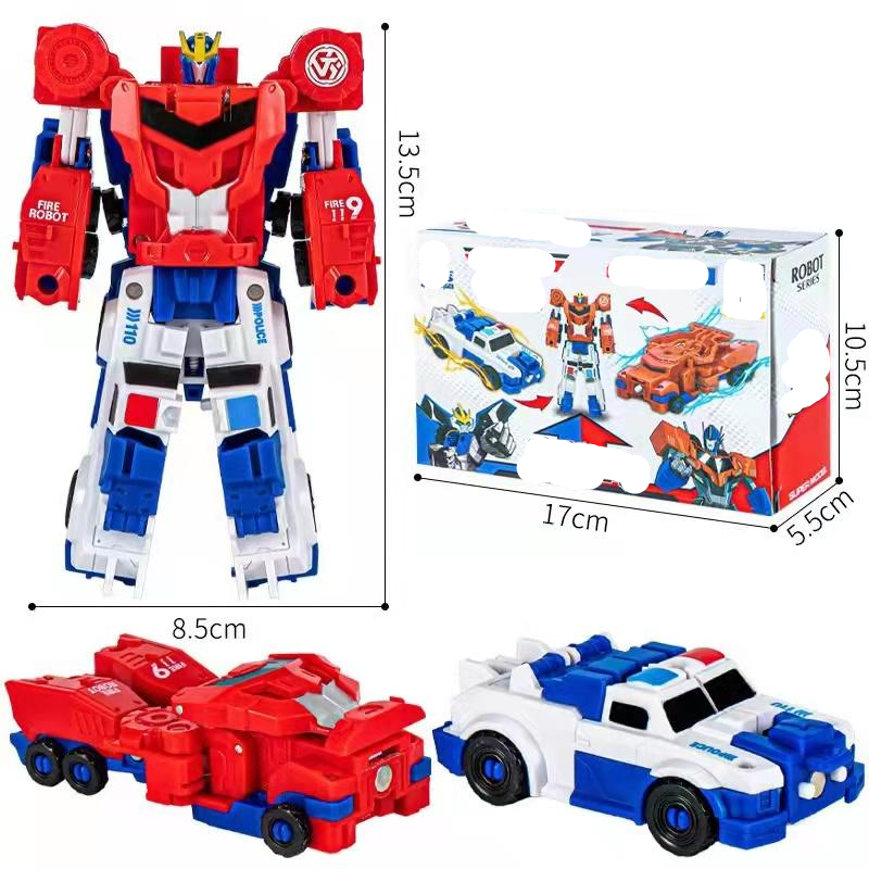 Nodia Toys Mainan Mobil Robot Deformation / Mainan Robot Mobil / Pengemudi Truk / Mobil Deformasi