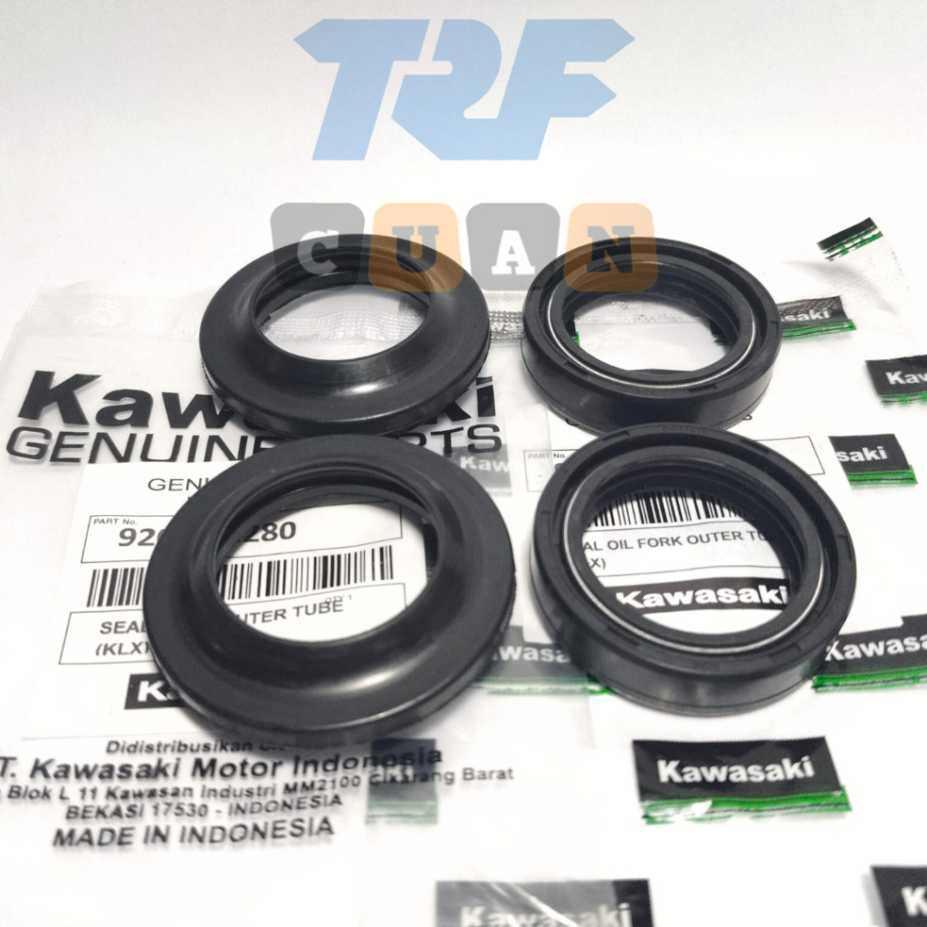 Seal Shock klx Kawasaki Dtracker D tracker 150 KLX BF New Old USD Upside Down Tutup Abu Debu Sil KLX