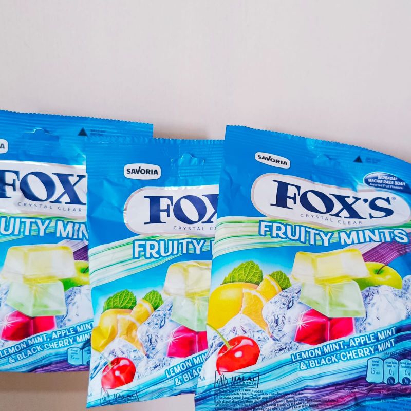 

permen fox's bag 90g x3pcs