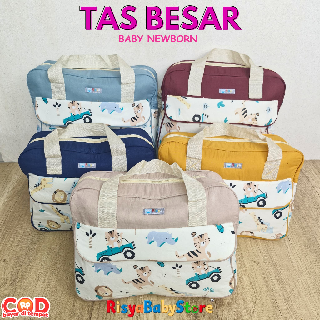 Tas bayi ukuran besar Tas perlengkapan bayi baru lahir risyababystore