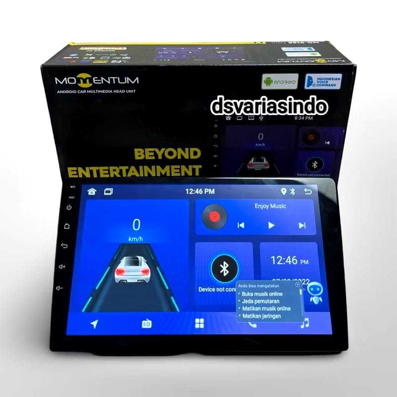 Head Unit Android 9 Inch 10 Inch Momentum MO-9166 MKII 2GB+32GB Voice Command Carplay