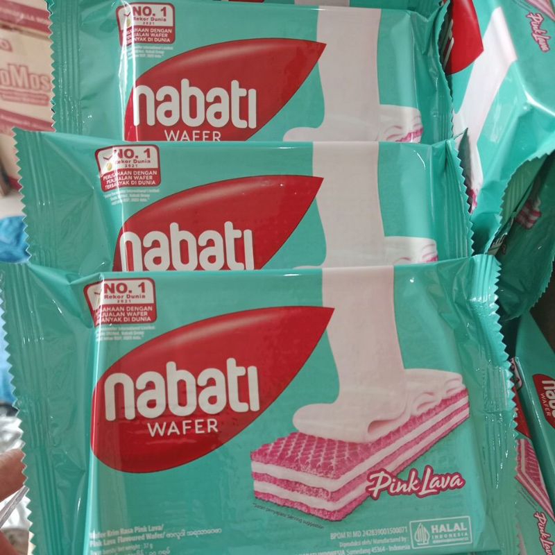 

makanan ringan anak anak wafer nabati rasa pink lava ( 5pcs ukuran 37gr)
