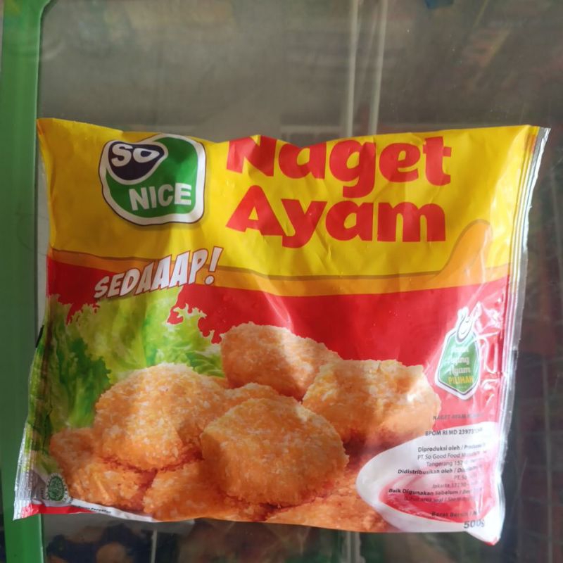 

So Nice Naget Ayam 500gr