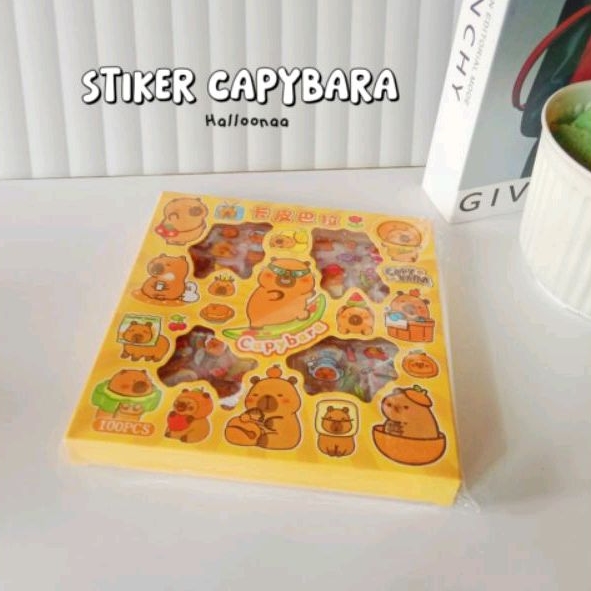 

Sticker Capybara 100 Pcs Stiker Aesthetic Stiker Sticker Lucu Stiker Murah Stiker Kekinian Sticker Kartun dan Stiker Kecil