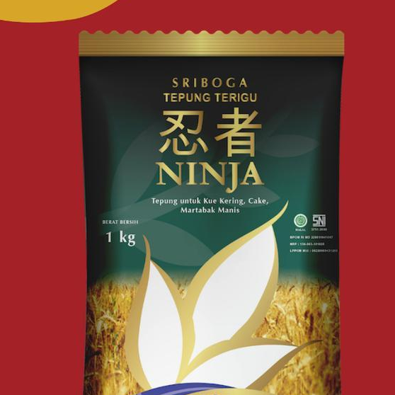 

Tepung Kue Sriboga Ninja Tepung Kue Kering Cake Martabak Manis1 kg Tepung Serbaguna Snack Kue