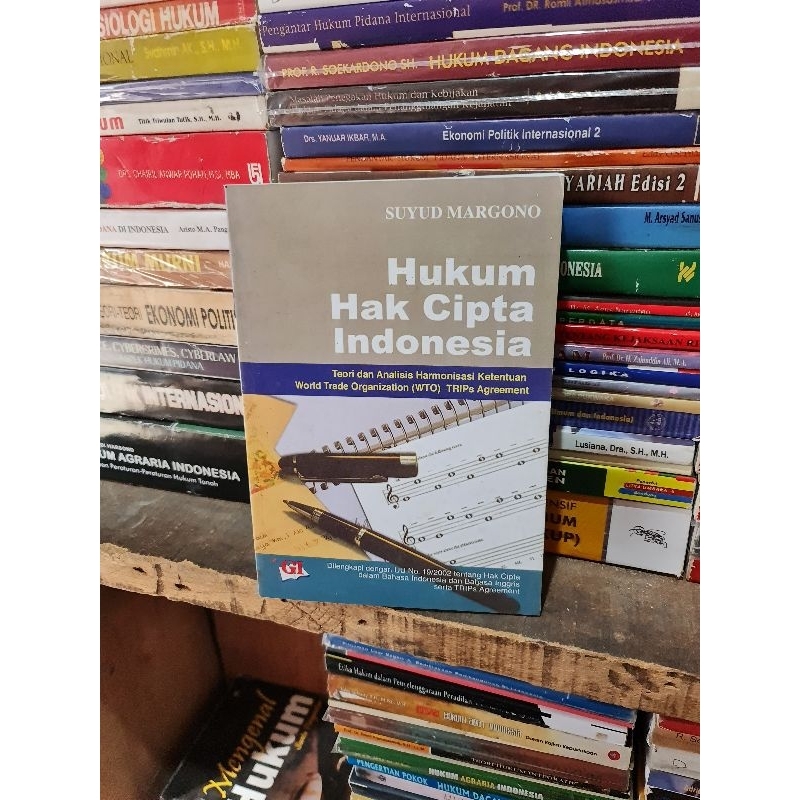 Hukum hak cipta Indonesia by Suyud Margono