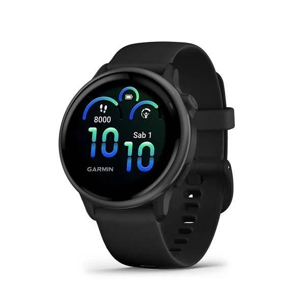 Jam Tangan GARMIN Pria Original GAR VIVOACTIVE 6 GPS BLACK/SLATE