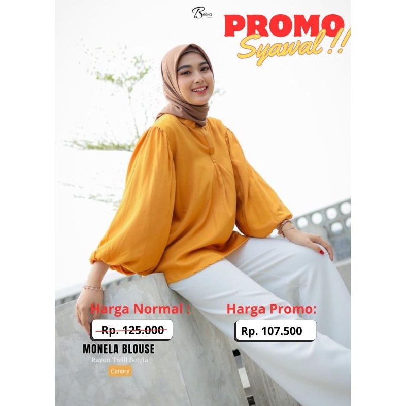 Monela Blouse - Belva Fashion