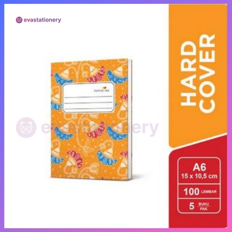 

Buku Octavo Paperline Hard CoverA6 100 Lembar