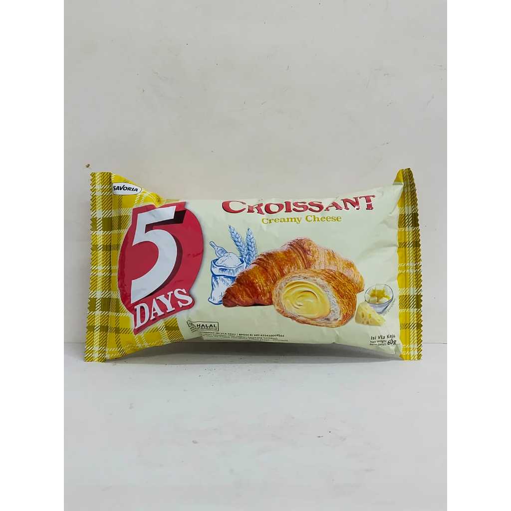 

5DAYS CROISSANT CREAMY CHEESE 60G