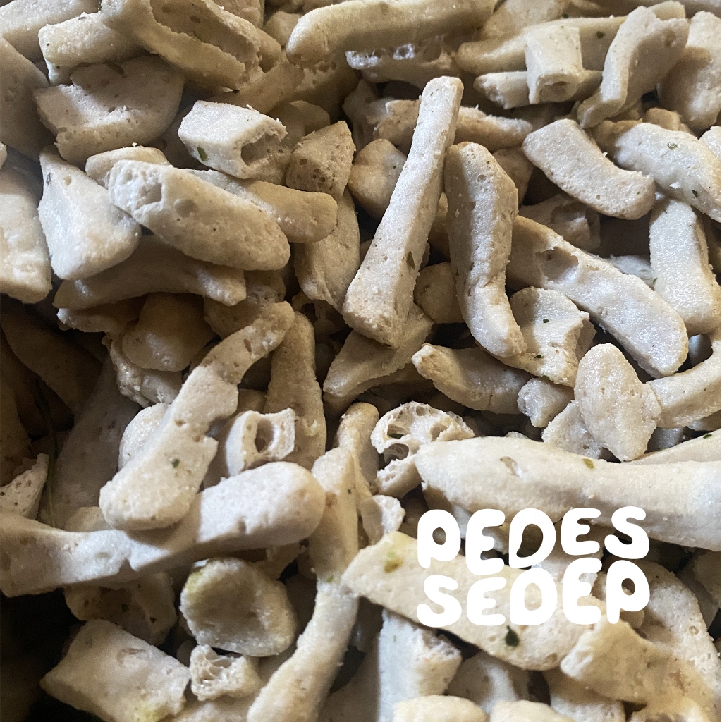 

Pedessedep - Basreng Ikan Original Daun Jeruk Rempah Gurih Renyah