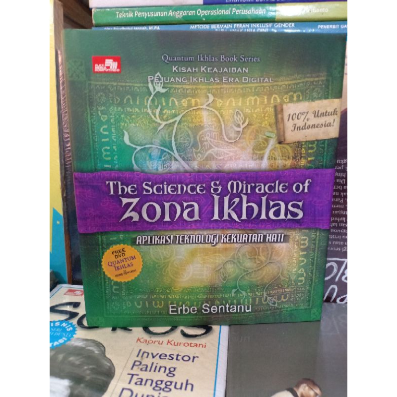 Buku ZONA IKHLAS - ERBE SENTANU