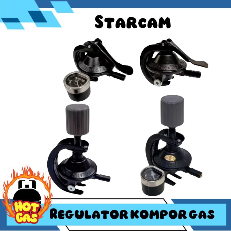 Regulator starcam ati bocor regulator kompor gas anti bocor (REKONDISI)