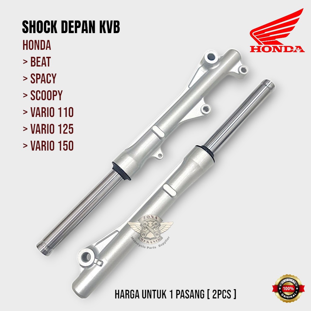 Shock Depan Honda Beat Spacy Scoopy Vario 110 125 150 Original Shock Depan Vario Shock Depan KVB