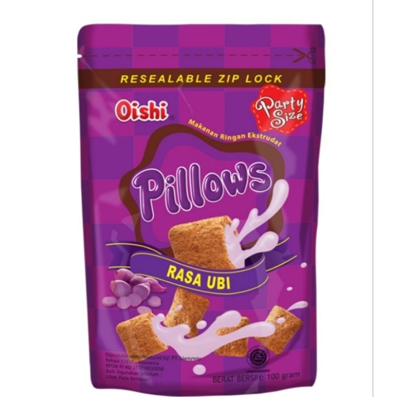 

Oishi Pillows 100gram Original Bukan Repack