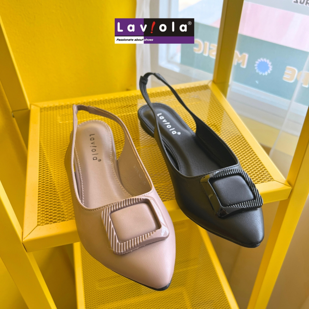Laviola 3178 LST - Sepatu Flat Mules Tali Wanita
