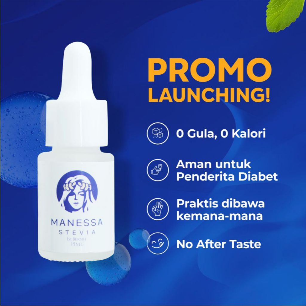 

Beli 1 Gratis 1 | Manessa Stevia Pengganti Gula Alami Aman untuk Diabet & Diet