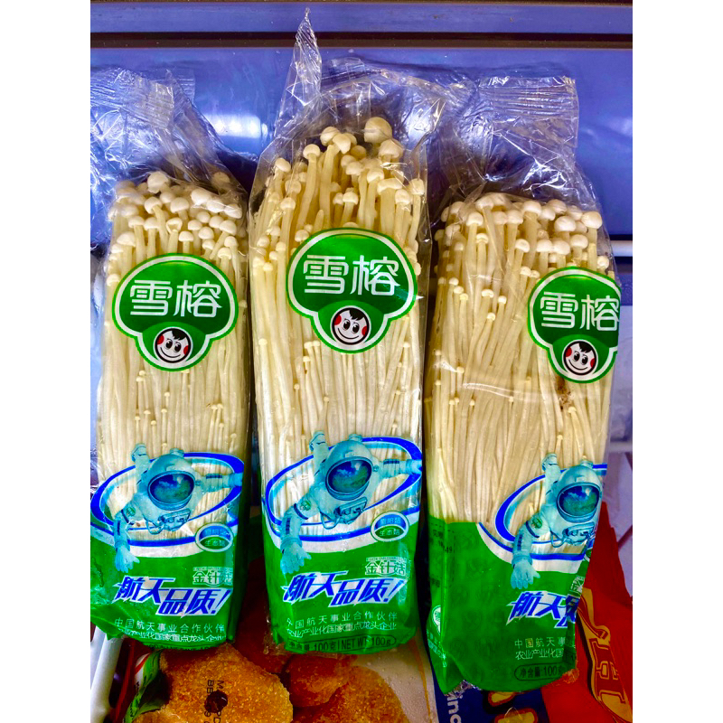 

Jamur Enoki 100gr / jamur enoki frozen