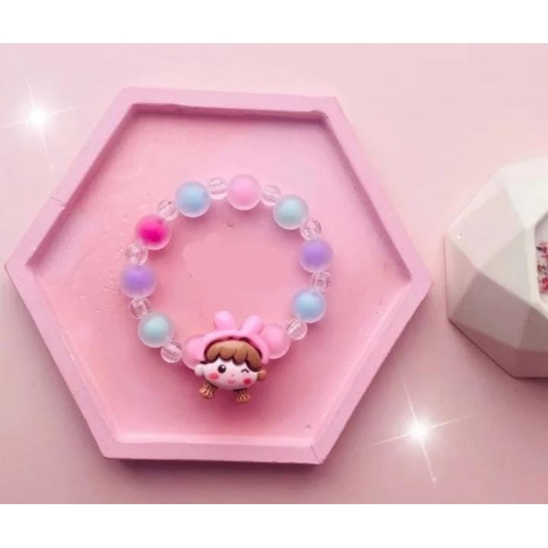 {LB} beads bracelet Korea / gelang manik Korea / gelang manik dewasa / gelang manik anak  / gelang m