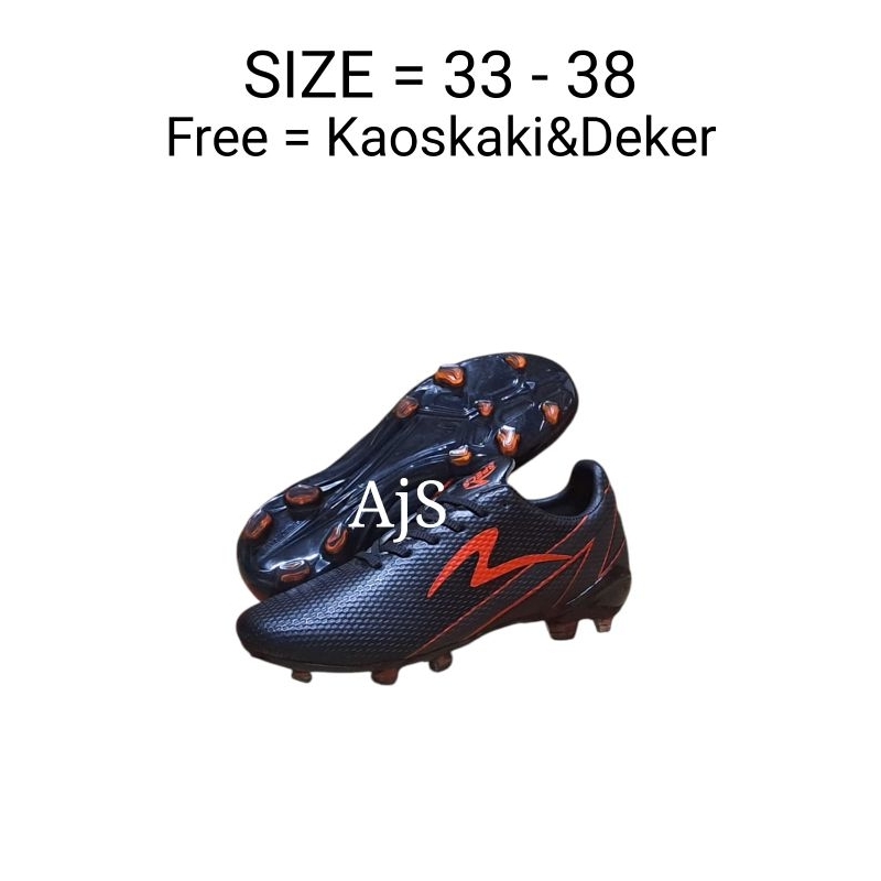 Sepatu Bola Hitam Anak Terbaru Specs Lightspeed LS.20
