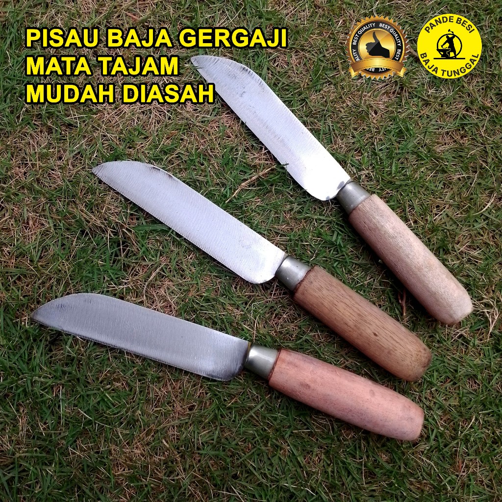 Pisau Dapur Super Tajam Bahan Plat Baja