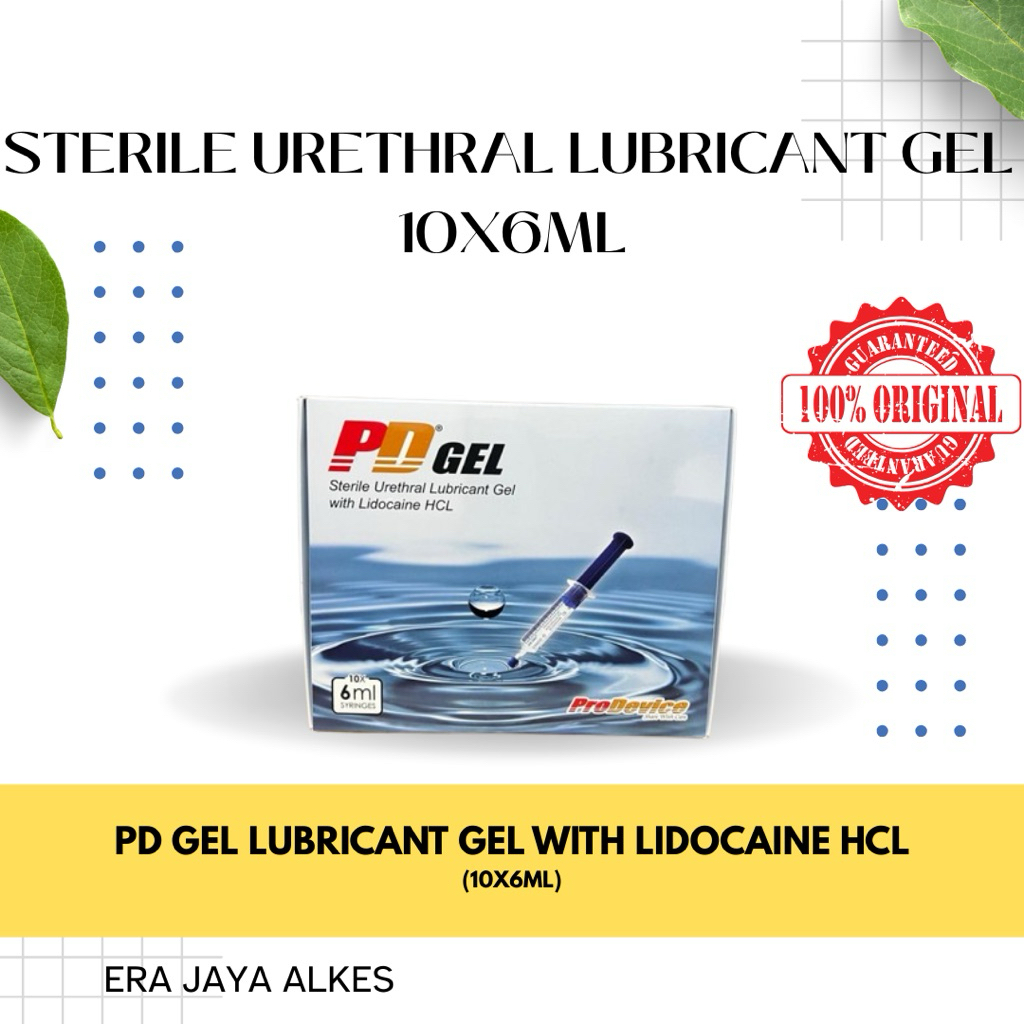 PD gel / gel catheter / steril urethral lubricant gel with lidocaine HCL