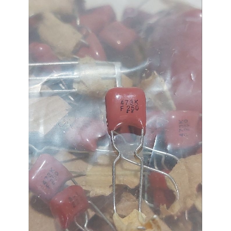 CAPASITOR MILAR-KAPASITOR MILAR-473K 250V-47N 250VOLT-MIN ORDER 10PCS
