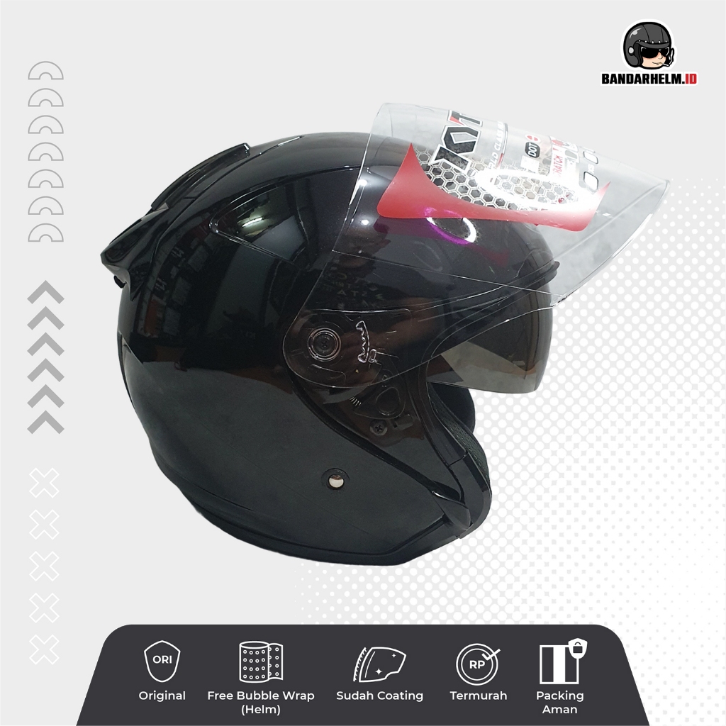 Helm Half Face KYT Galaxy