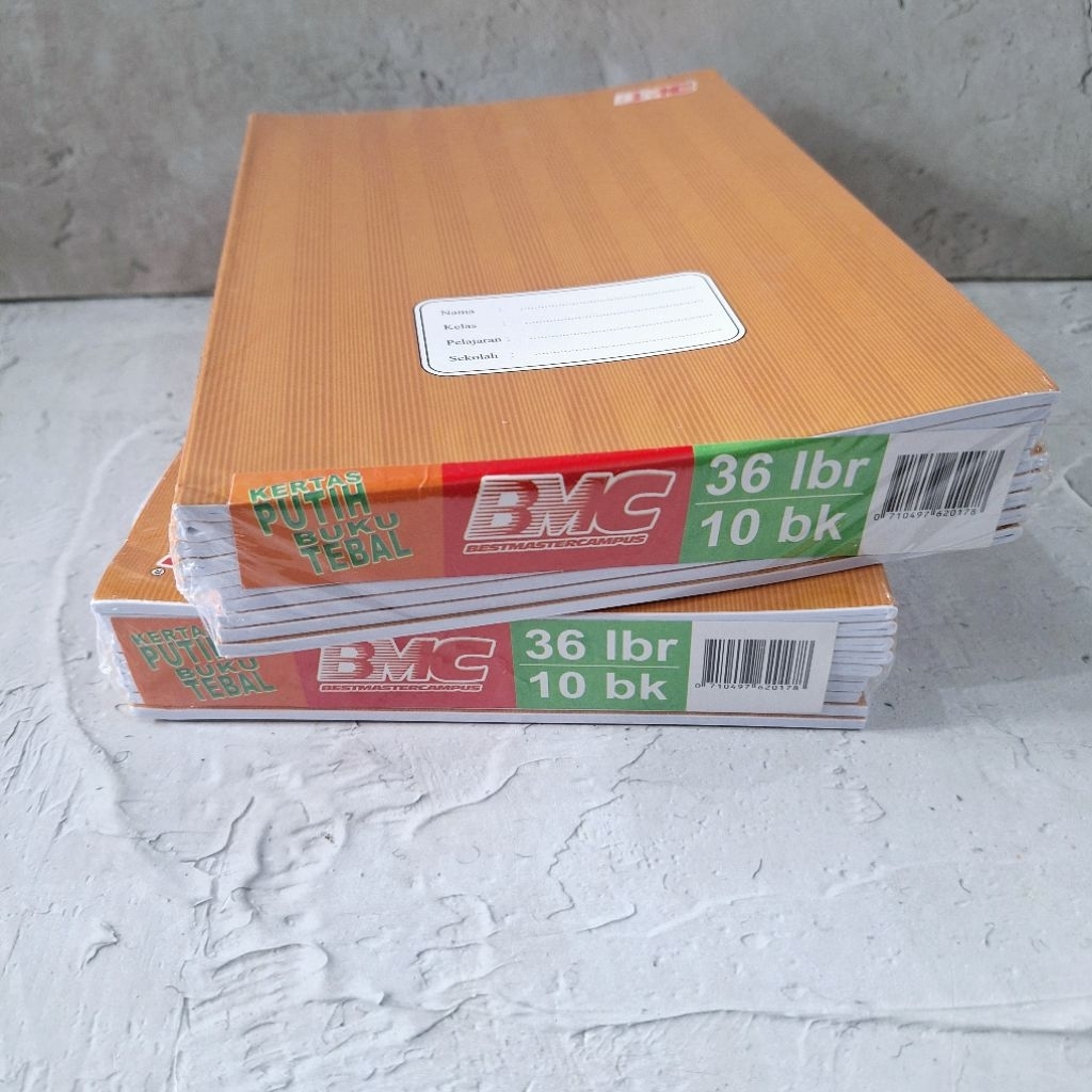 

InJO (24 Pak) Buku Tulis Campus BMC Campus/Kraft 36 Kartonan khusus instant/sameday