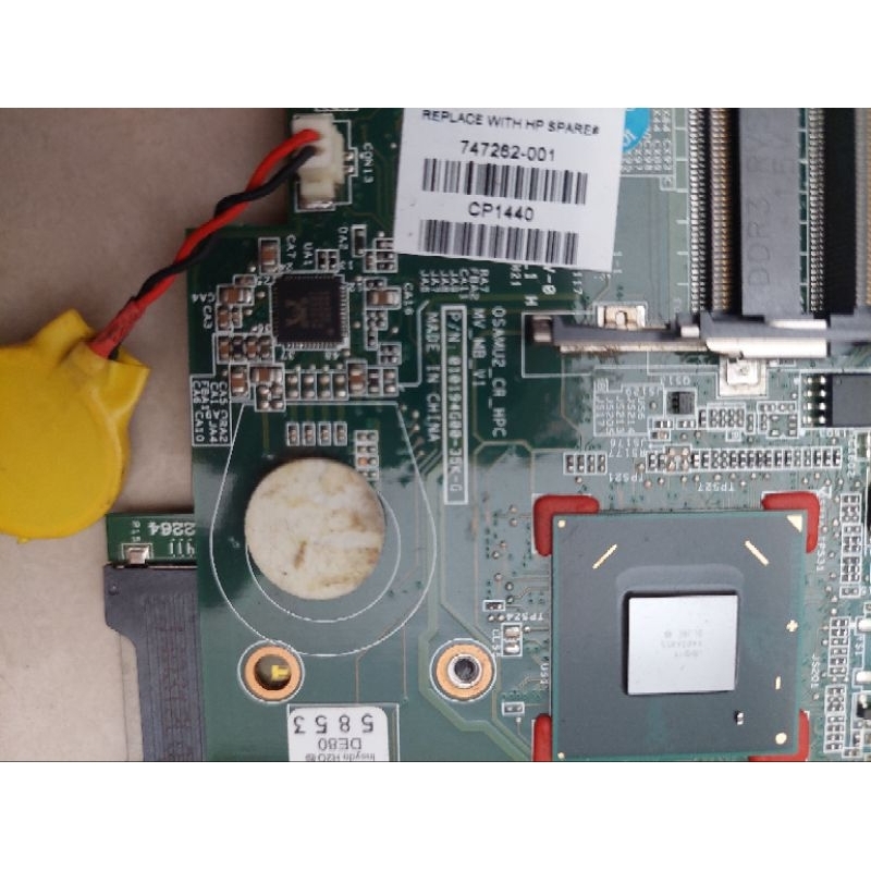 Mobo motherboard Laptop HP 240 G2 i3-3110M ||OSAMU2_CR_HPC