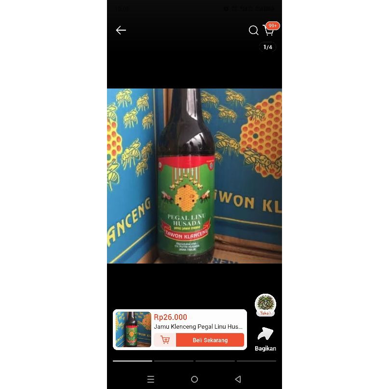 

JAMU KLANCENG PEGAL LINU PUTRI HUSADA