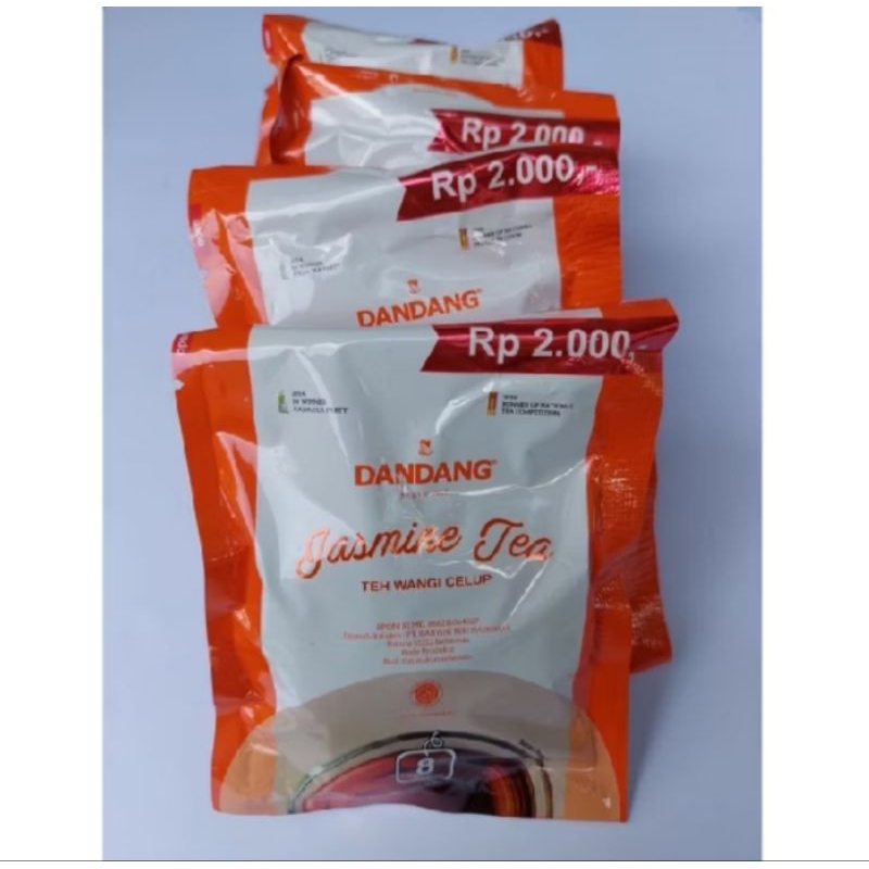 

TEH CAP DANDANG AROMA JASMINE RENCENG ISI 10 SACHET