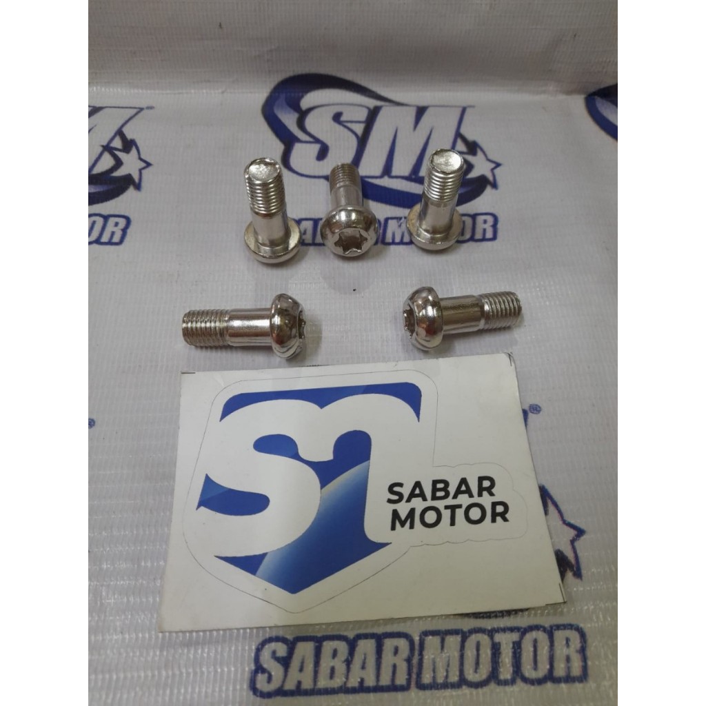 Baut Kaliper Rem Depan NMAX/ baut rem nmax aerox baut bintang kaliper