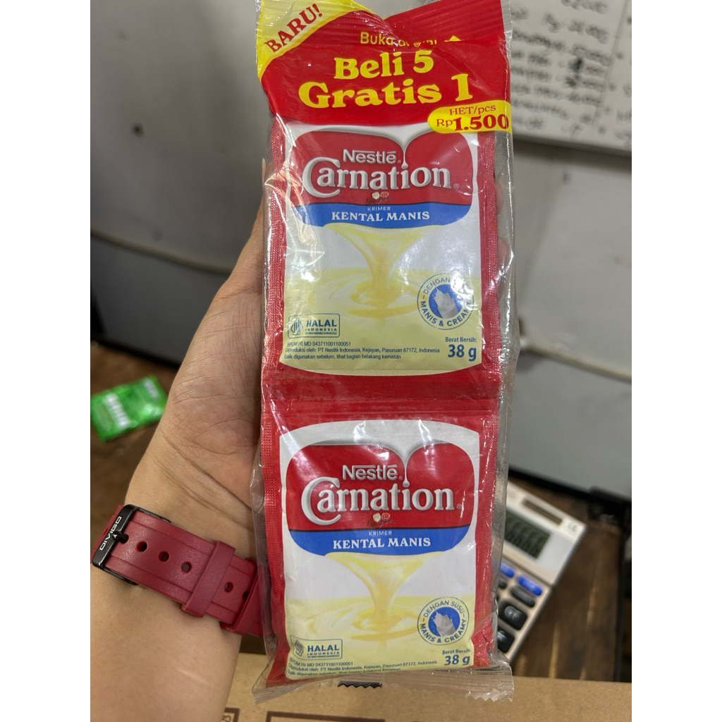 

Susu Carnation 38gram