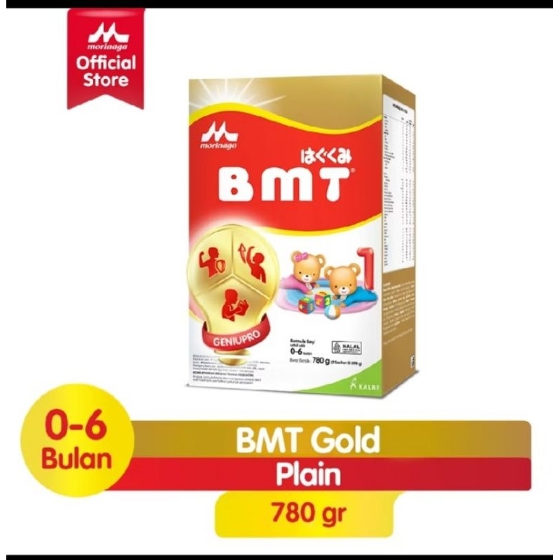 Morinaga BMT gold 780 gr BMT reguler
