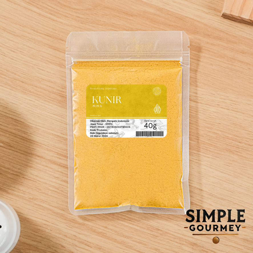 

Rempahi Kunyit Bubuk 50gr