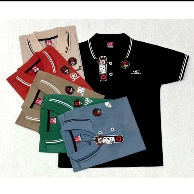 Paket hemat100rb 3pcs/Kaos kerah pria/Kaos polo dewasa/Polo premium Tshirt