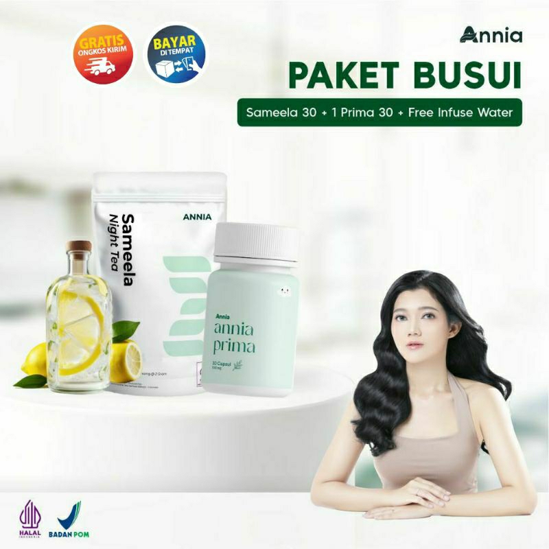 ANNIA DIET Paket Busui 30 Hari | Suplemen Pelangsing Herbal Original 100%