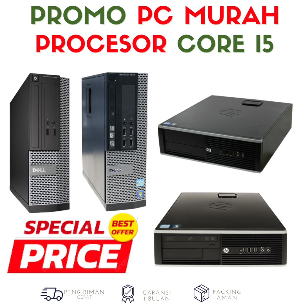 Promo Harga Special PC Murah di bawah 1 Jutaan Garansi