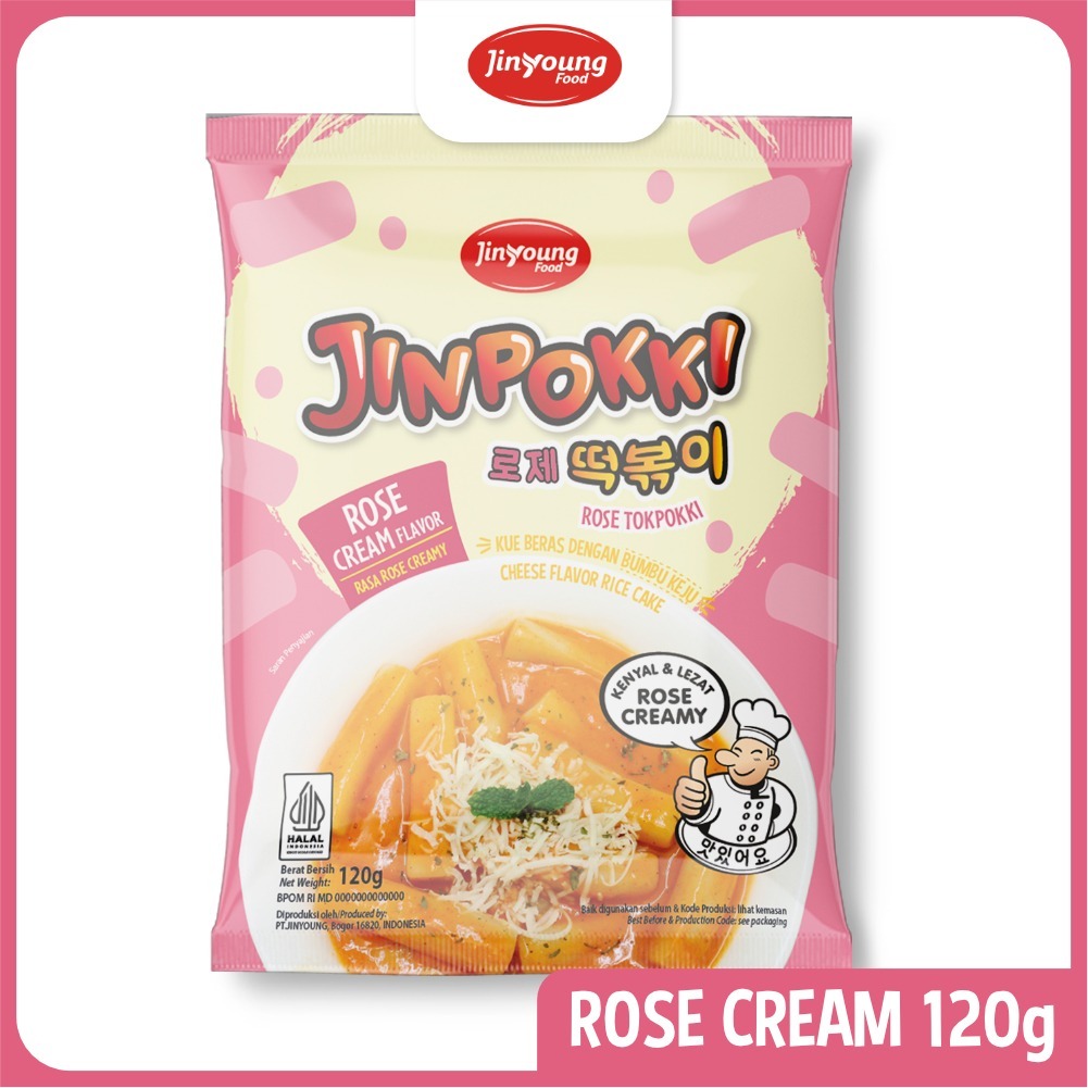 

JINYOUNG FOOD JINPOKKI - Cheese Flavor (Rose)