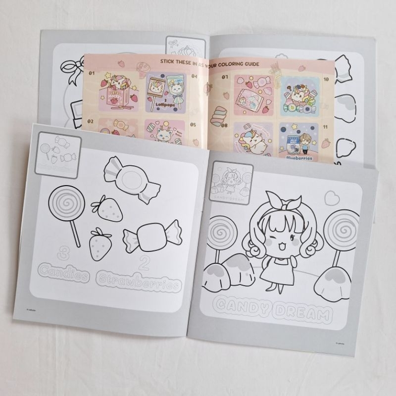 Mokonya Buku Mewarnai- Adinata / Coloring Book / Buku Aktivitas