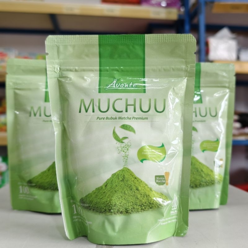 

Avante Muchuu Matcha Pure Jepang 100Gr / Bubuk Matcha Jepang 100Gr / Matcha Powder Jepang 100Gr / Ekstrak Matcha Jepang