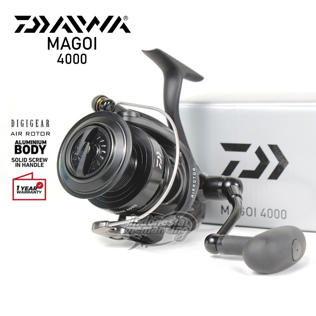 Reel Pancing Spinning Daiwa Magoi Ukuran 2500 4000 Labuan Pancing