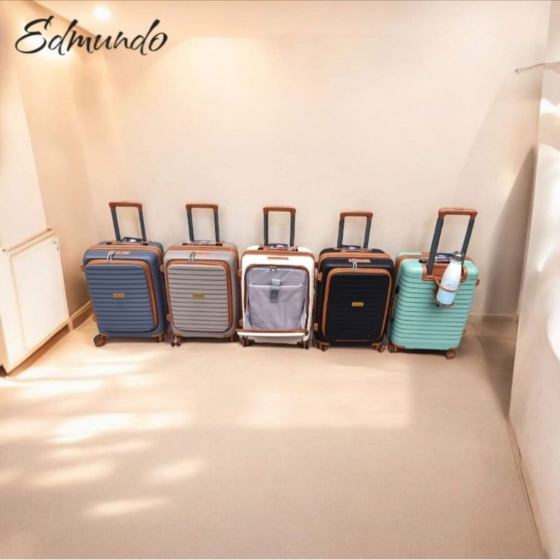 KOPER CABIN ANTI PECAH ADA TEMPAT LAPTOP - EDMUNDO 8023