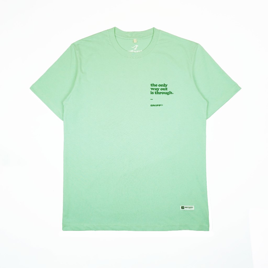 Sniffsupply Atasan Kaos T-shirt | WAYOUT, Pale Green